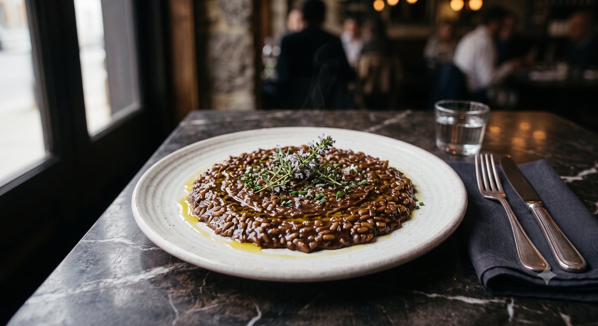 Risoto de Alho Negro